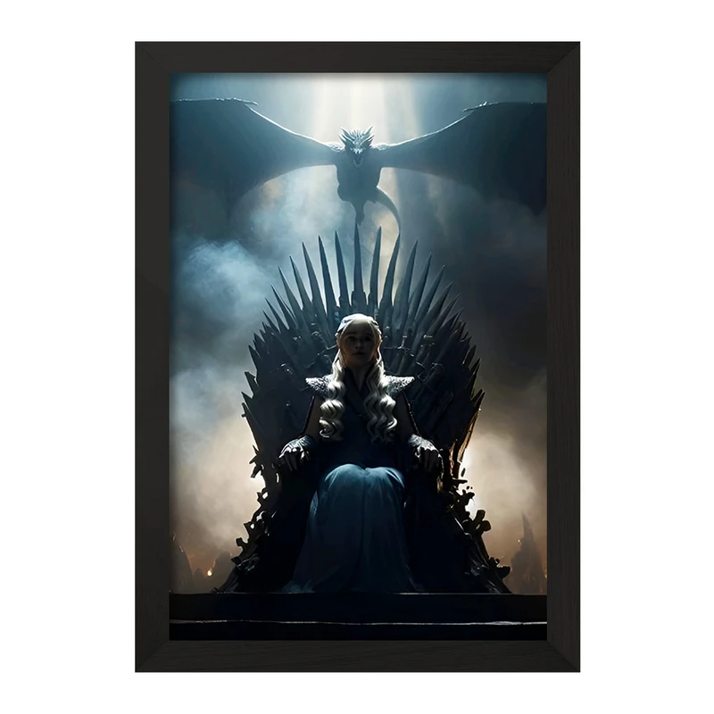 تابلو خندالو مدل بازی تاج و تخت (Game Of Thrones) کد F10157