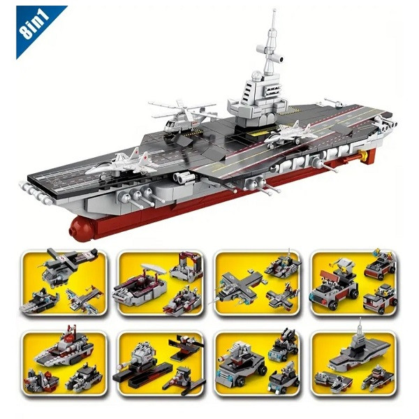 ساختنی مدل ناو هواپیمابر جنگی مدل WARSHIP کد 9001