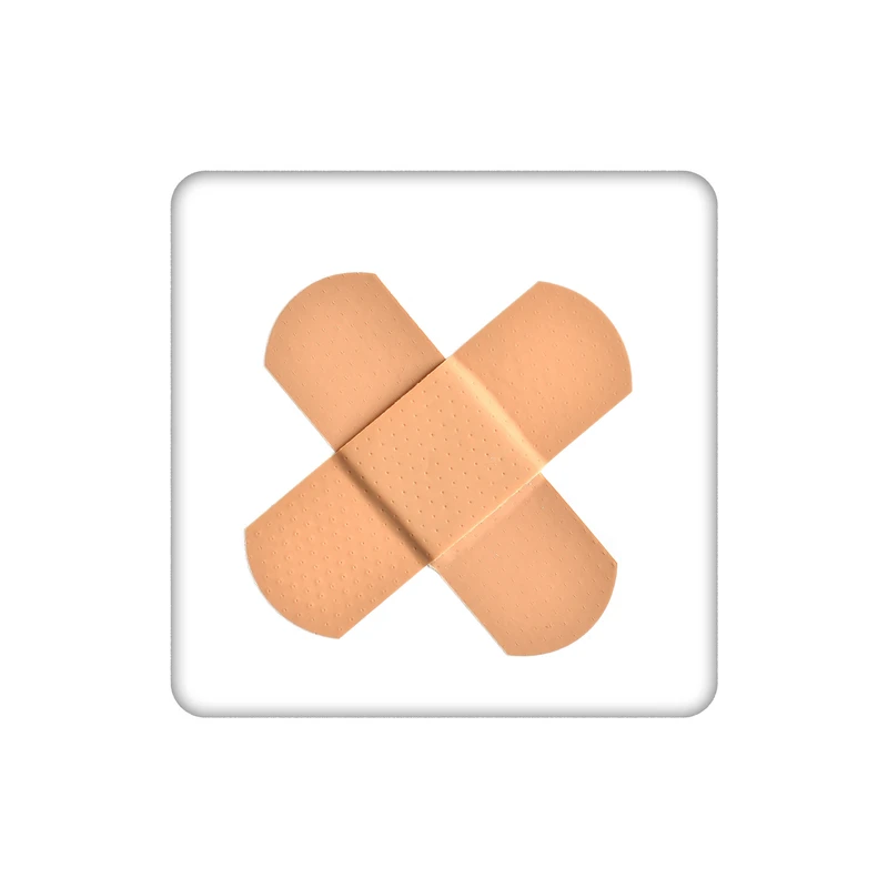 زیرلیوانی طرح چسب زخم کد 1224187