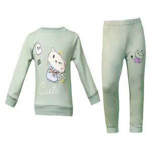 ست سویشرت و شلوار دخترانه مدل چاپ کد 15