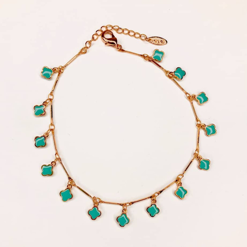 پابند زنانه وای اس ایکس مدل فیروزه پابند زنانه وای اس ایکس مدل فیروزه