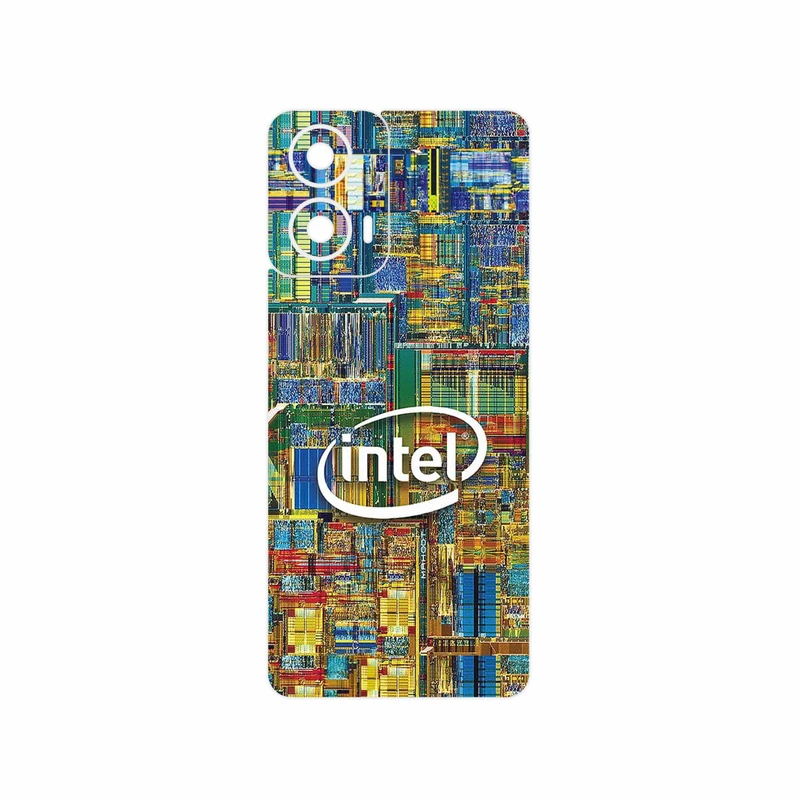 برچسب پوششی ماهوت مدل Intel مناسب برای گوشی موبایل موتورولا Moto G24