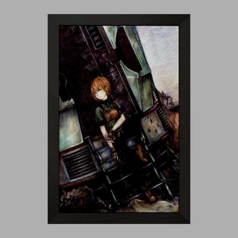 تابلو خندالو مدل سوزوها انیمه اشتاینز گیت  کد 17495