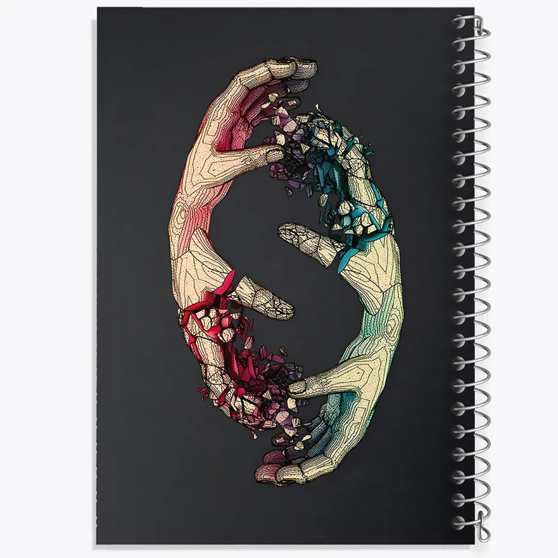 دفتر شطرنجی 50 برگ خندالو طرح مفهومی کد F5169