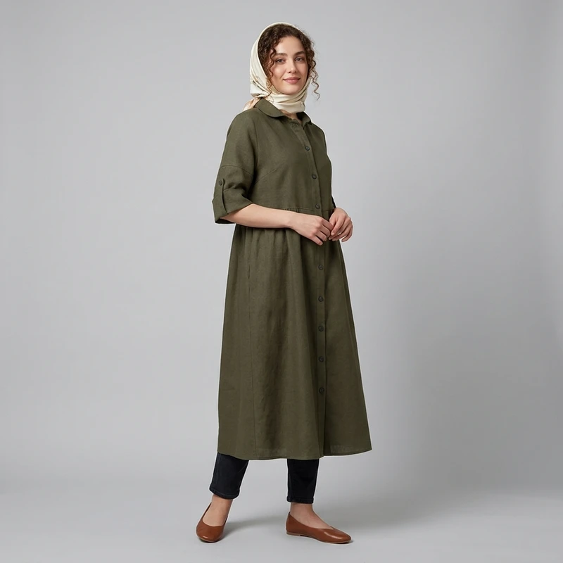 مانتو زنانه السانا مدل کارلی کد 2701