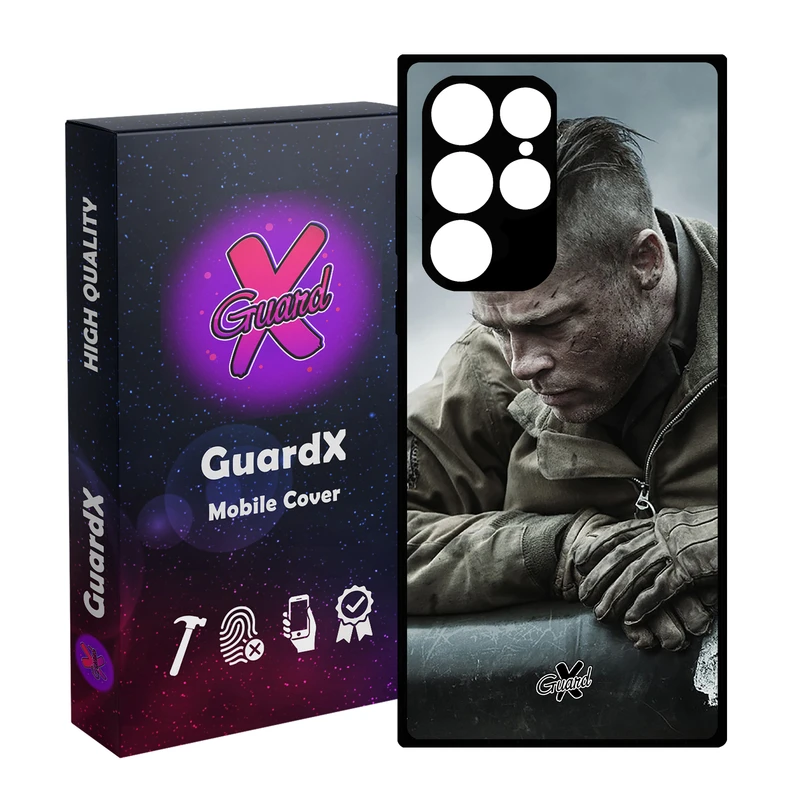 کاور گارد ایکس طرح Brad Pitt مدل Glass10134 مناسب برای گوشی موبایل سامسونگ Galaxy S23 Ultra