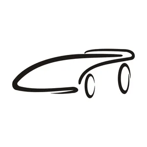 برچسب بدنه خودرو طرح Hibrid Car کد 10F