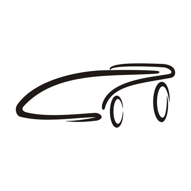 برچسب بدنه خودرو طرح Hibrid Car کد 10F