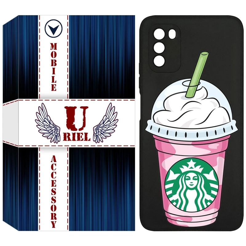 کاور یوریل مدل KSH کد 55 طرح استارباکس مناسب برای گوشی موبایل شیائومی Poco M4 Pro 4G