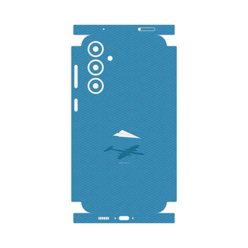 برچسب پوششی ماهوت مدل Minimal Paper Airplane-FullSkin مناسب برای گوشی موبایل سامسونگ Galaxy S23 FE