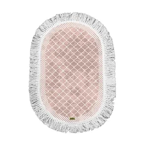 پادری ریحانلوکس مدل بیضی کد PB19 سایز 80*50 سانتی متر