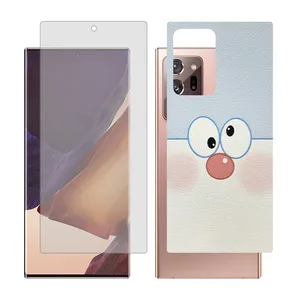 Glass Together transparent screen protector for Samsung Galaxy Note20 Ultra 5G with back cover sticker