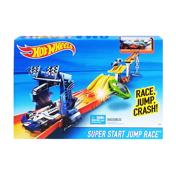 hot wheels super start jump race