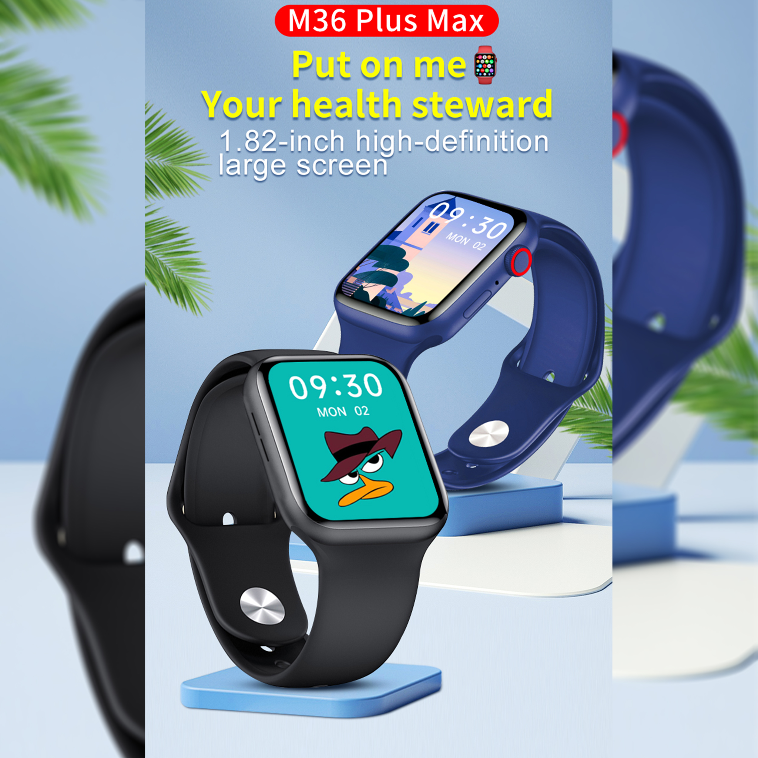 قیمت ساعت هوشمند مدل M36-Plus Max Series 6 GeekGadgets version