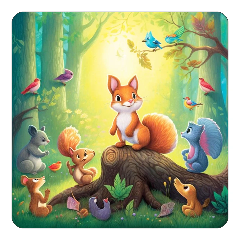 مگنت کاکتی طرح حیوانات رنگی مدل mp26788