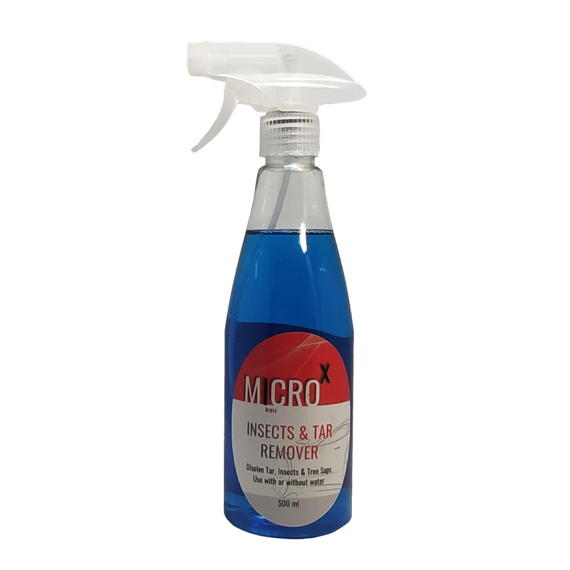 اسپری لکه بر بدنه خودرو میکروایکس بیاض مدل 17 حجم 500 میلی لیتر