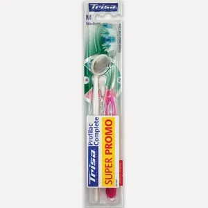 مسواک تریزا مدل Profilac Complete با برس متوسط به همراه آینه