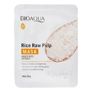 ماسک صورت بی آکوا مدل برنج مناسب برای انواع پوست وزن 25 گرم