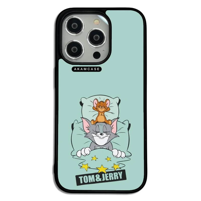 کاور آکام مدل AMC-WA14PRO-TOM & JERRY10 مناسب برای گوشی موبایل اپل iPhone 14 Pro