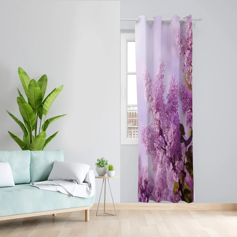 پرده مدل مخمل پانچی کد 1308 سایز 140x200 سانتی متر