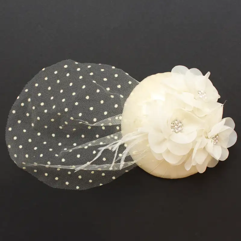 گیره مو زنانه مدل کاپ کلاه دار مجلسی