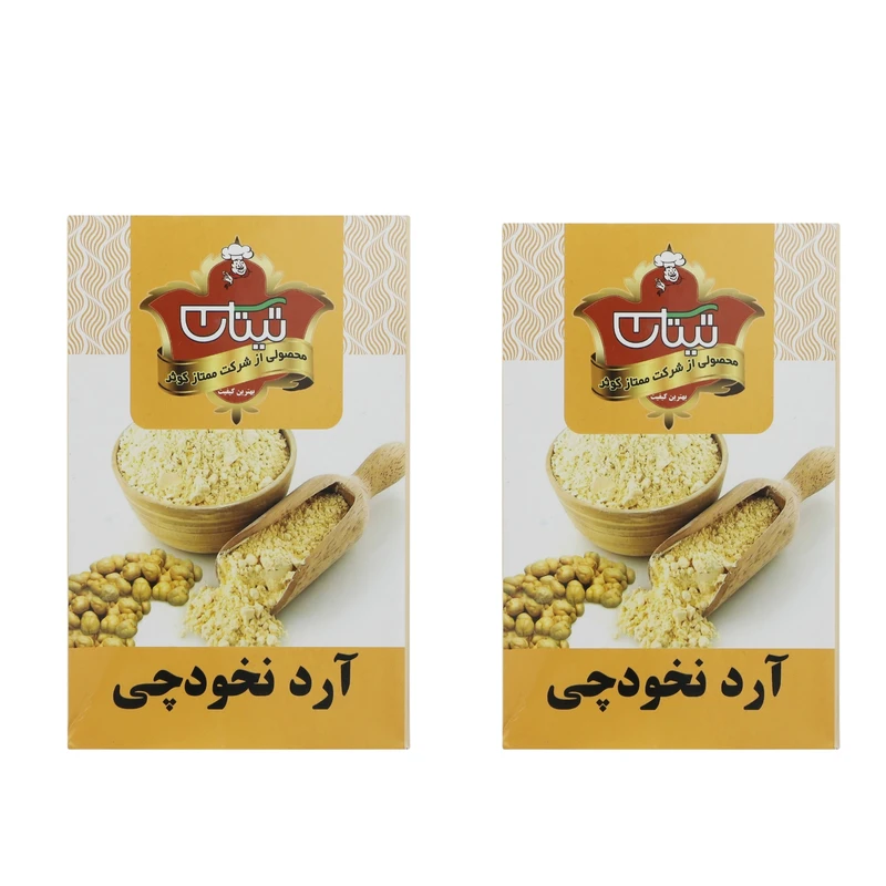 آرد نخودچی تیتان - 150 گرم بسته 2 عددی