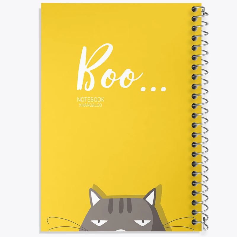 دفتر نت موسیقی 50 برگ خندالو مدل گربه بامزه کد N1064