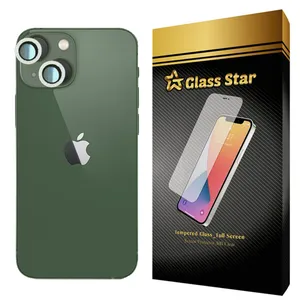 محافظ لنز اکلیلی دوربین گلس استار مدل SWAROVSKI مناسب برای گوشی موبایل اپل iPhone 13 mini