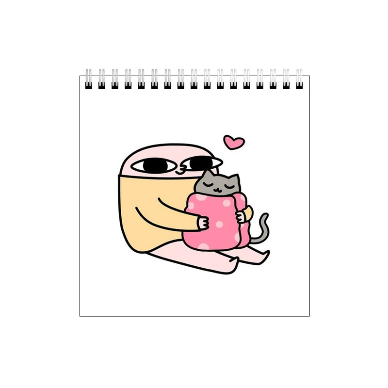 دفتر طراحی طرح عاشق گربه کد 9452305