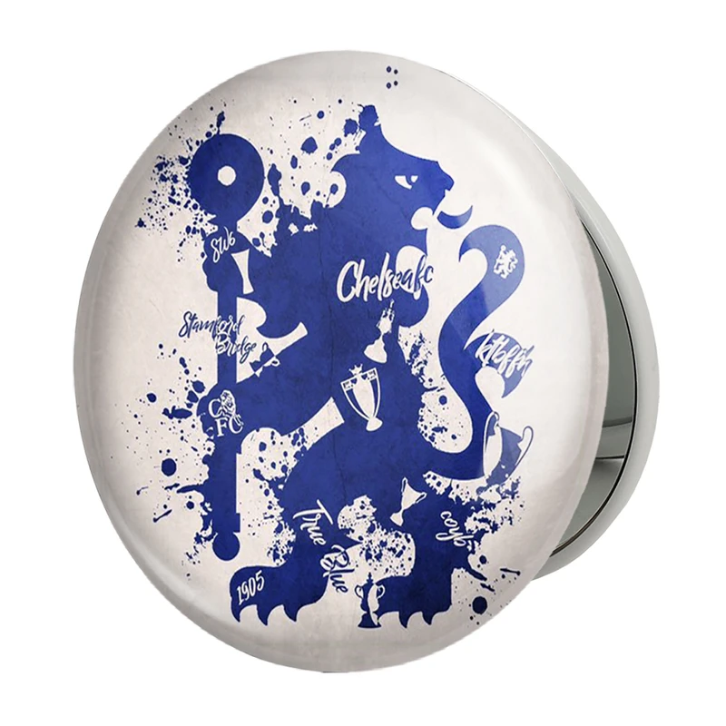 آینه جیبی خندالو طرح باشگاه چلسی Chelsea مدل تاشو کد 1986 