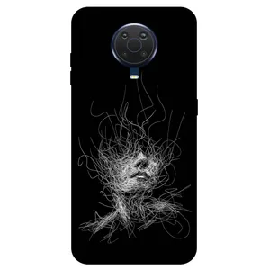 Megafone Face Sketch 7423 Cover For Nokia G20