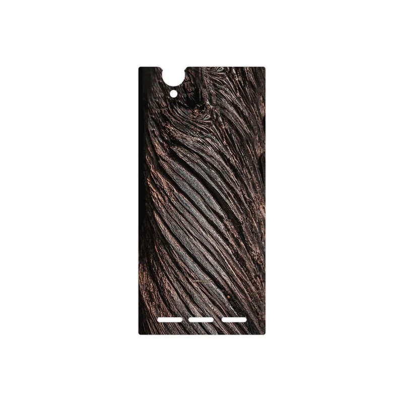 برچسب پوششی ماهوت مدل Wood Texture 9 مناسب برای گوشی موبایل سونی Xperia T2 Ultra