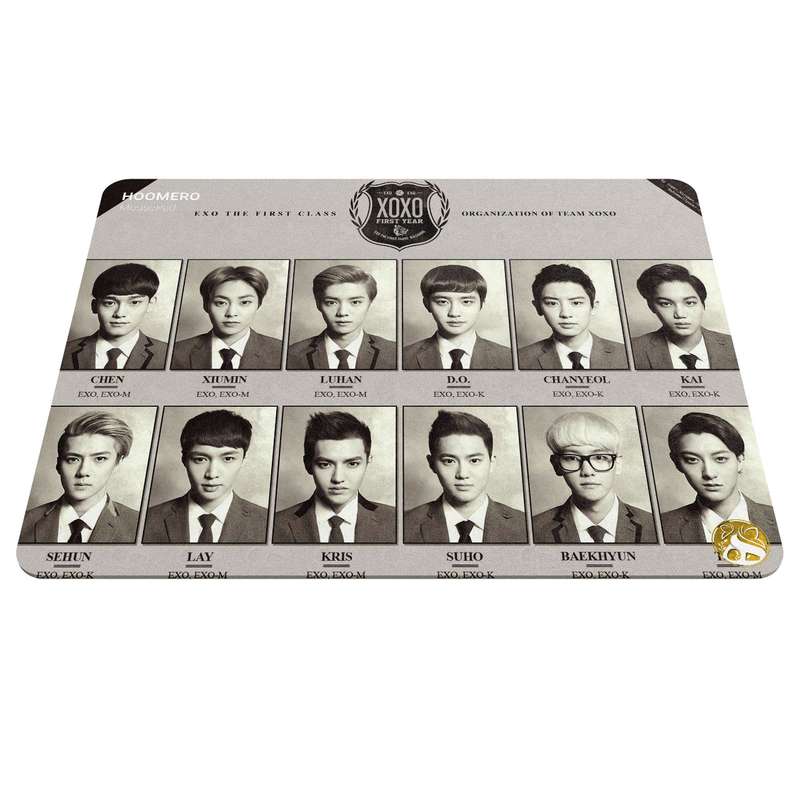 ماوس پد هومرو مدل A6178 طرح گروه پسران اکسو