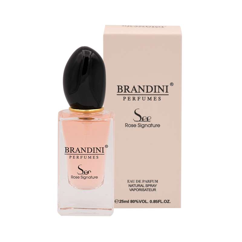 عطر جیبی زنانه برندینی مدل See Rose Signature حجم 25 میلی لیتر
