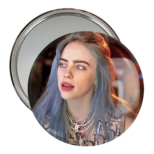 آینه جیبی خندالو مدل بیلی آیلیش Billie Eilish  کد 2654