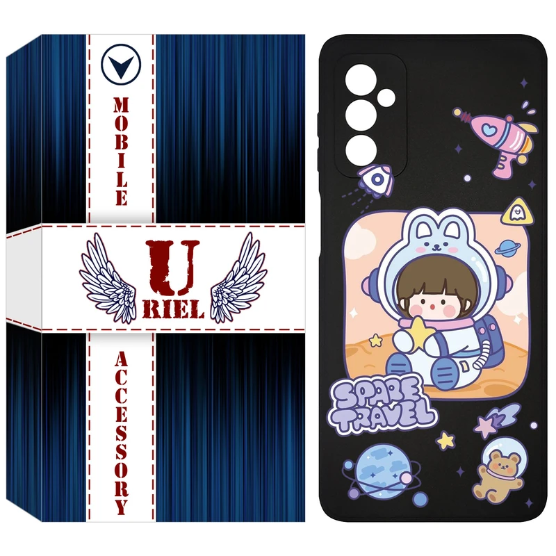 کاور یوریل مدل KSH کد 9 طرح دختر فضانورد مناسب برای گوشی موبایل سامسونگ Galaxy M23