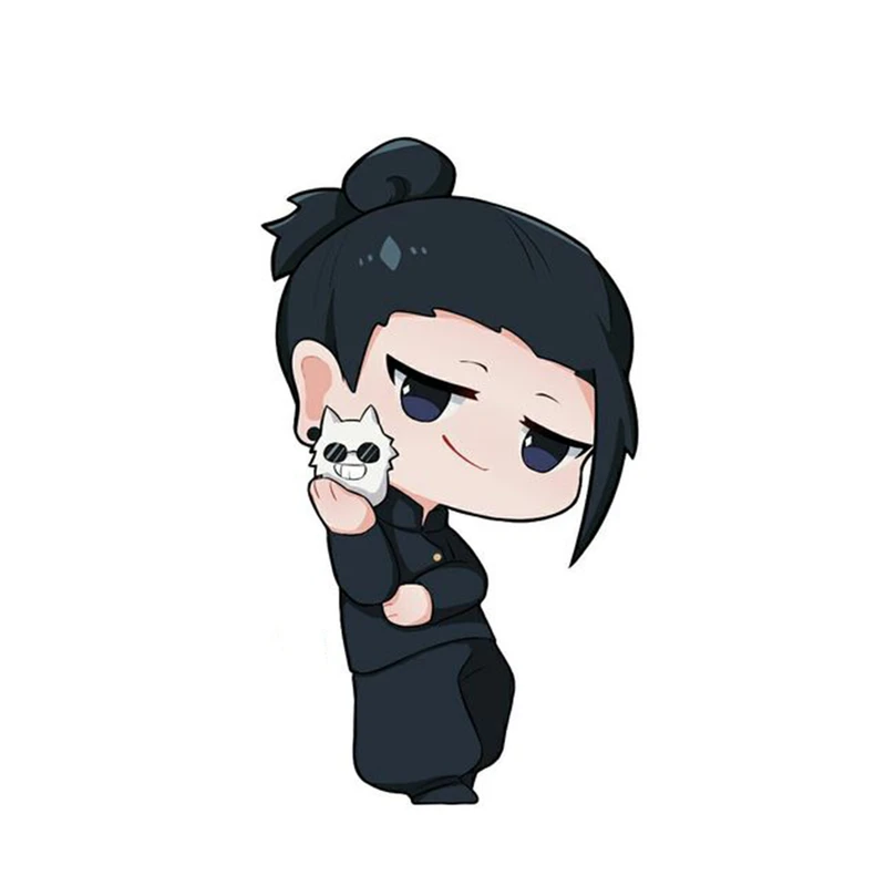 استیکر لپ تاپ و موبایل مدل انیمه طرح جوجوتسو کایسن سوگورو گتو jujutsu kaisen suguru geto کد 692