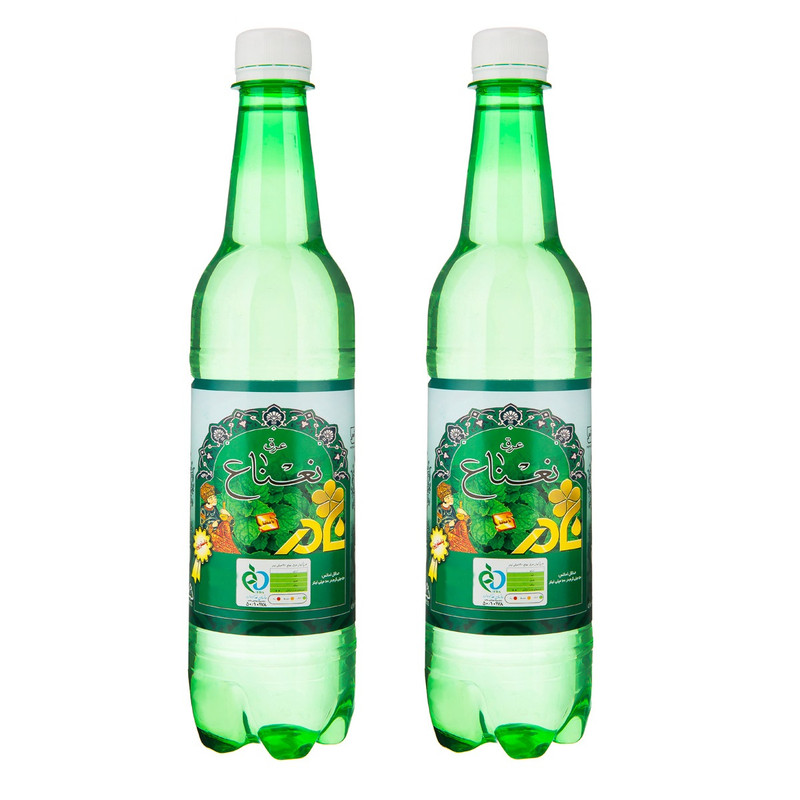 عرق نعنا نادر - 850 میلی لیتر بسته 2 عددی