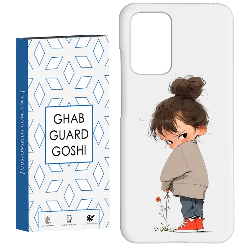 کاور قاب گارد گوشی طرح دختر ملوس کد Dimo-967 مناسب برای گوشی موبایل شیائومی  Redmi 10 