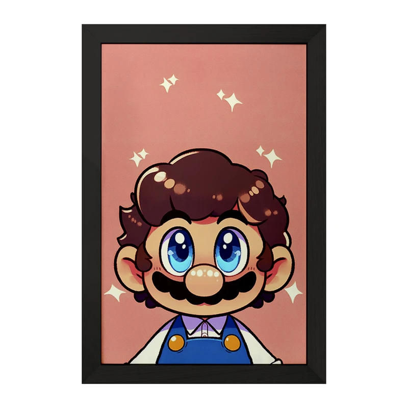 تابلو خندالو مدل سوپرماریو (Super Mario) کد F960