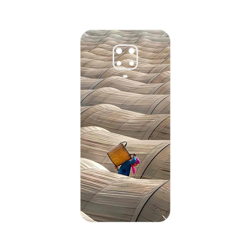 برچسب پوششی ماهوت مدل Strawberry Greenhouses مناسب برای گوشی موبایل شیائومی Redmi Note 9 Pro
