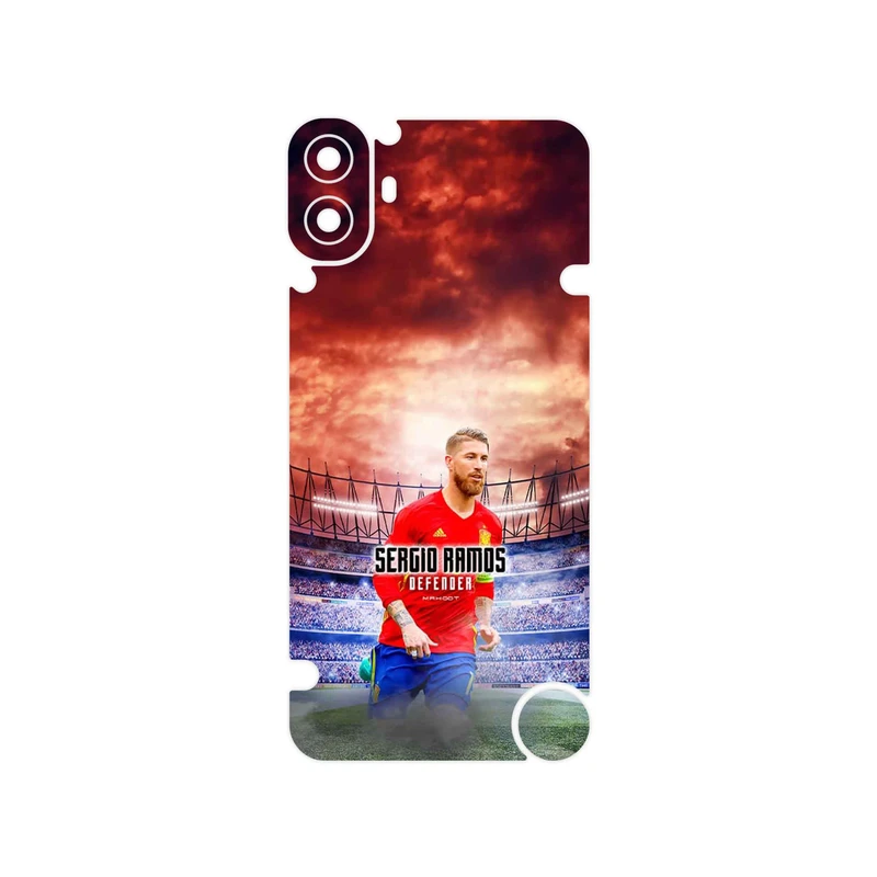 برچسب پوششی ماهوت مدل Sergio Ramos مناسب برای گوشی موبایل ناتینگ CMF Phone 1