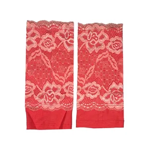 ساق دست زنانه مدل گیپور نخی کوتاه کد S_403