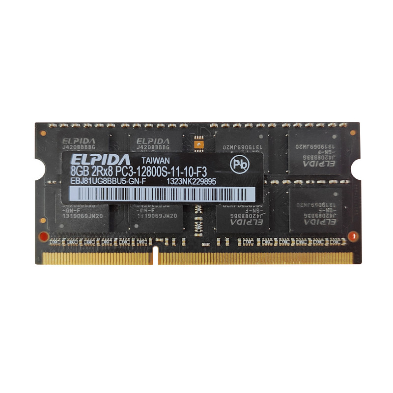 رم لپتاپ DDR3 تک کاناله الپیدا cl11 مدل PC3 -12800S ظرفیت 8 گیگابایت