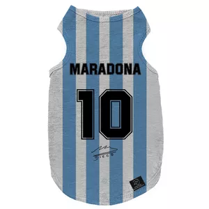 لباس سگ و گربه 27 طرح Maradonas Signature کد MH1382 سایز XL