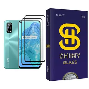 Atouchbo Shiny Glass MIX002 Screen Protector For Realme V5 5G Pack Of 2