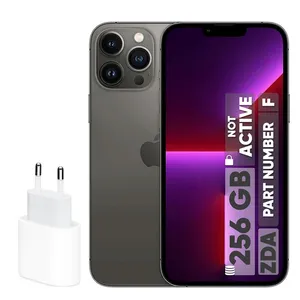 گوشی موبایل اپل مدل iPhone 13 Pro Max ZDA تک سیم‌ کارت ظرفیت 512 گیگابایت و رم 6 گیگابایت - نات اکتیو پارت نامبر F - به همراه شارژر 20 وات اپل