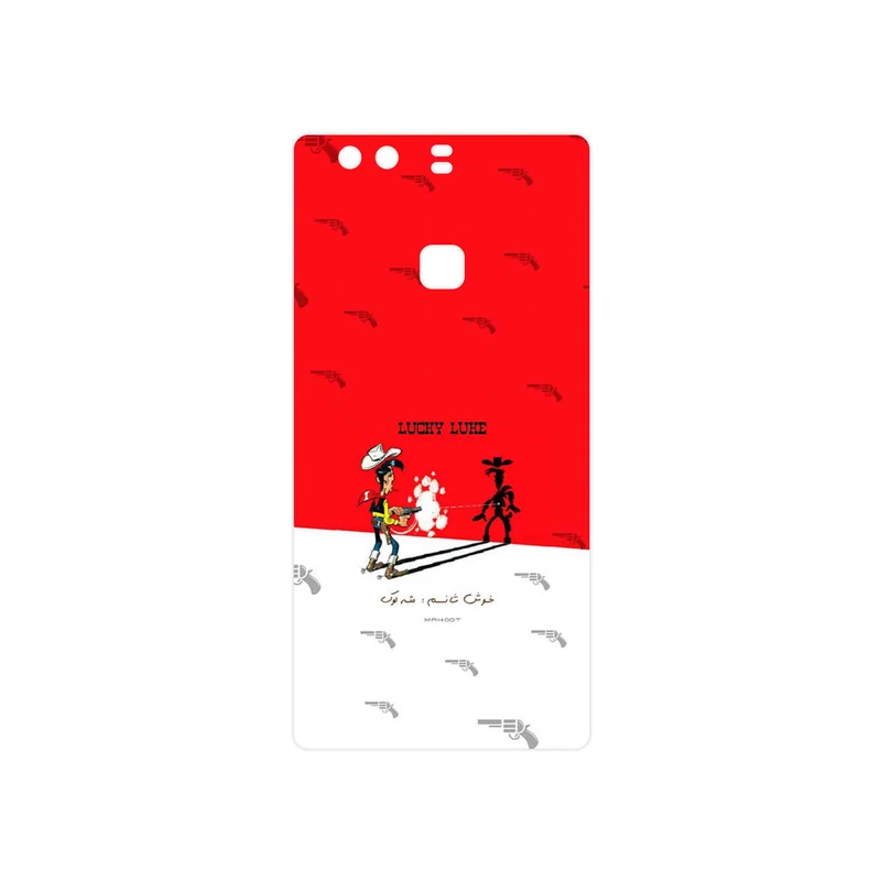 برچسب پوششی ماهوت مدل Lucky Luke مناسب برای گوشی موبایل هوآوی P9 Plus