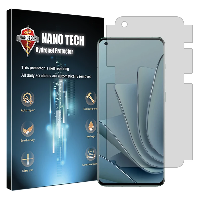 محافظ صفحه نمایش شفاف نانو تک مدل Tough مناسب برای گوشی موبایل وان پلاس 10 Pro