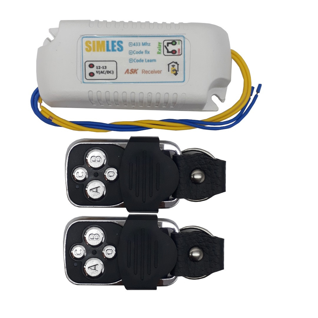 گیرنده و ریموت دربازکن سیملس مدل PN1457 گیرنده و ریموت دربازکن سیملس مدل PN1457